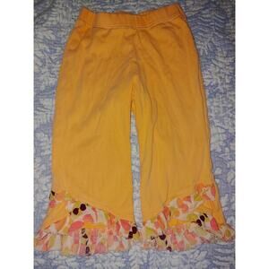 Babystyle Girls Sz. 12/18 Mo. Knit Pants. Cute Ruffle. Soft